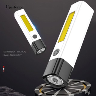 [Uperfector.th] ไฟฉาย LED 200LM ชาร์จ USB กันน้ํา สําหรับตั้งแคมป์ เดินป่า