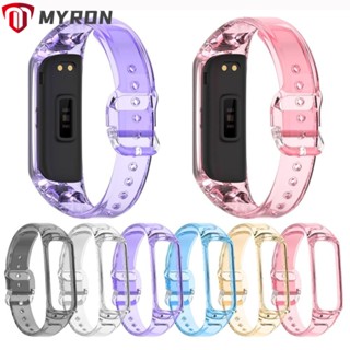 Myron สายนาฬิกาข้อมือ แบบนิ่ม สําหรับ Galaxy Fit 2 SM-R220