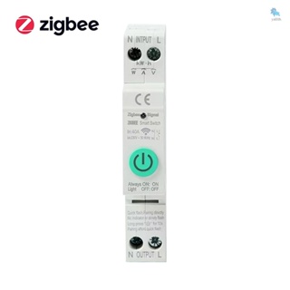 {yali} Zigbee เบรกเกอร์วงจรอัจฉริยะ ไร้สาย ควบคุมผ่านแอพโทรศัพท์มือถือ อุปกรณ์อัตโนมัติในบ้าน พร้อมฟังก์ชั่นควบคุมด้วยเสียง