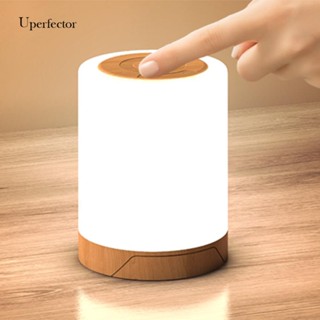 [Uperfector.th] โคมไฟตั้งโต๊ะ LED หรี่แสงได้ ชาร์จ USB สีสันสดใส สําหรับห้องนอนเด็ก