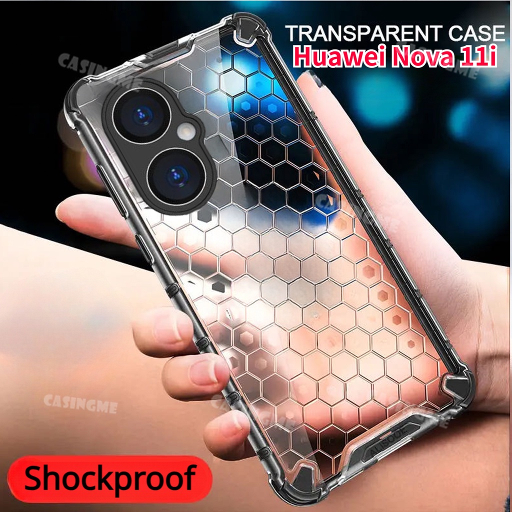 เคสโทรศัพท์มือถืออะคริลิคใส กันกระแทก กระจายความร้อน ปิดด้านหลัง สําหรับ Huawei Nova 11i Nova 11 11i 10 9 Pro SE 10SE 9SE Nova11 Nova11i 4G 2023