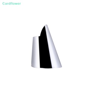 &lt;Cardflower&gt; ที่ปอกเปลือกผัก ผลไม้ ถั่ว กระเทียม สเตนเลส ป้องกันนิ้ว ลดราคา 2 ชิ้น