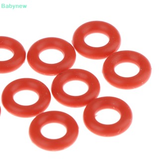 &lt;Babynew&gt; โอริงซิลิโคน เกรดอาหาร สีแดง สําหรับเครื่องชงกาแฟ 10 ชิ้น