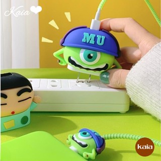 ตัวถนอมสายชาร์จ USB ลายการ์ตูนอนิเมะนารูโตะ สไปเดอร์แมน นักบินอวกาศน่ารัก สําหรับ Apple 18W 20W