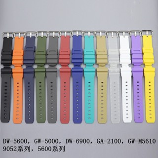 สายนาฬิกาข้อมือเรซิ่น แบบเปลี่ยน สําหรับ Casio G-shock DW-6900 5610 ga2100 LS-5600 GW-M5610 G-5600 GW-B5600 GLX-5600 GB-5600