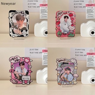 [ปีใหม่] ขาตั้งอะคริลิค 3 นิ้ว ป้องกันรูปภาพ การ์ด น่ารัก สําหรับตกแต่งโต๊ะ [TH]