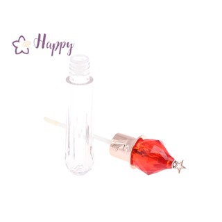 &lt;Happybay&gt; หลอดพลาสติกใส สําหรับใส่ลิปบาล์ม 5 มล.