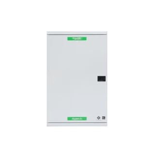 Schneider ตู้โหลดเซ็นเตอร์ ไฟฟ้า3เฟส 4 สาย แรงดัน 240/415VAC พร้อมกราวด์บาร์ รองรับเมนเบรคเกอร์ 100A