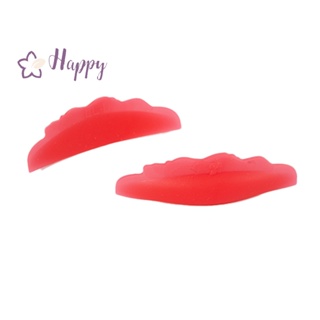 &lt;Happybay&gt; แผ่นซิลิโคน สําหรับดัดขนตา 5 คู่