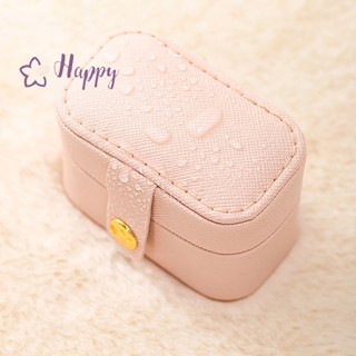 &lt;Happybay&gt; กล่องเก็บเครื่องประดับ หนัง แบบพกพา สําหรับเดินทาง ลดราคา