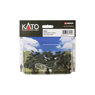 Kato N เกจวัดต้นสน 50 มม. 3 ชิ้น 24-091