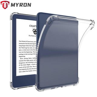 Myron เครื่องอ่าน E-book ซิลิโคน TPU ใสทั้งหมด สําหรับ Kindle Paperwhite 1/2/3/4/5