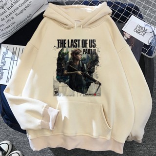 เสื้อกันหนาวแขนยาว มีฮู้ด ลายการ์ตูนอนิเมะ the Last of Us 90s สําหรับผู้หญิง