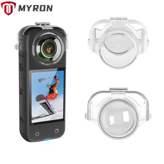 Myron ตัวป้องกันเลนส์ ป้องกันรอยขีดข่วน อุปกรณ์เสริม สําหรับ Insta360 X3