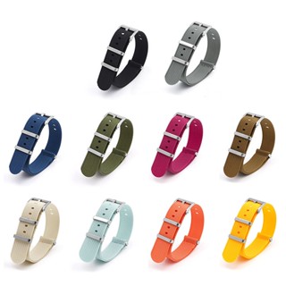 สายนาฬิกาข้อมือไนล่อน 3 ห่วง 18 มม. 24 มม. สําหรับ Omega Swatch