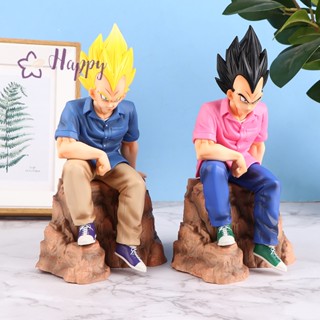 &lt;Happybay&gt; โมเดลฟิกเกอร์ PVC รูปปั้นอนิเมะ Dragon Ball Vegeta DBZ GK ของขวัญคริสต์มาส ของเล่นสําหรับเด็ก