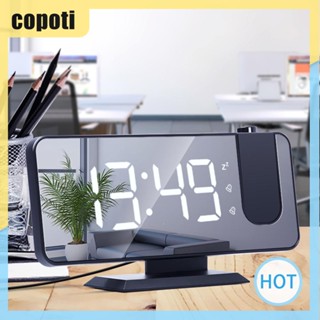 Copoti นาฬิกาปลุก LED หรี่แสงได้ 3 ระดับ สําหรับบ้าน ห้องนอน และสํานักงาน