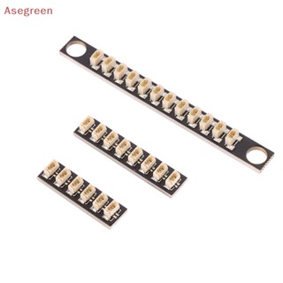 [Asegreen] ซ็อกเก็ตไฟ Led ขนาดเล็ก 0.8 มม. 2 6 8 12 Pin พร้อมบล็อกตัวต่อเลโก้ DIY ของเล่นสําหรับเด็ก