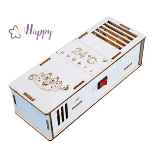 &lt;Happybay&gt; โมเดลพัดลมเครื่องปรับอากาศไฟฟ้า DIY ของเล่นวิทยาศาสตร์ สําหรับเด็ก ลดราคา