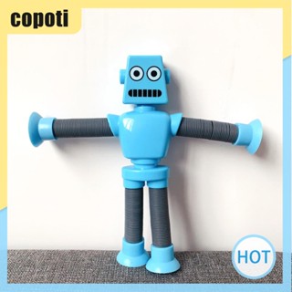 Copoti ของเล่นถ้วยดูดน่ารัก พร้อมท่อยืดไสลด์ สร้างสรรค์ สําหรับเด็กผู้ชาย และเด็กผู้หญิง เพื่อการเรียนรู้ บ้าน