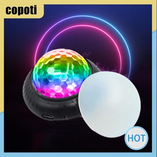 Copoti 2 in 1 ไฟ RGB ควบคุมด้วยเสียง หลากสี สําหรับงานแต่งงาน คริสต์มาส บ้าน