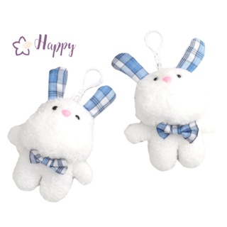 &lt;Happybay&gt; พวงกุญแจ จี้ตุ๊กตากระต่ายน่ารัก แบบนิ่ม 16 ซม. ลดราคา