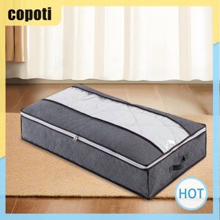 Copoti กล่องเก็บผ้าห่ม และหมอน กันฝุ่น ขนาดใหญ่ สําหรับบ้าน