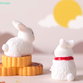 &lt;Dream&gt; ตุ๊กตากระต่ายเรซิ่น ขนาดเล็ก สําหรับตกแต่งบ้าน