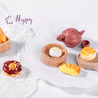 &lt;Happybay&gt; ของเล่นโดนัท แฮมเบอร์เกอร์ เค้ก ขนมปัง โดนัทจําลอง เครื่องครัวจําลอง DIY สําหรับเด็ก ลดราคา