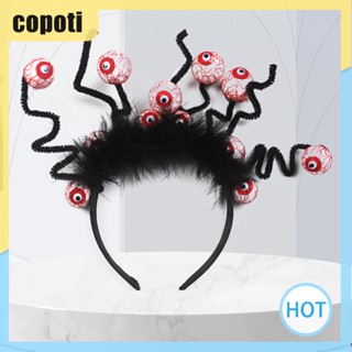 Copoti ผ้าโพกศีรษะ พร็อพคอสเพลย์ฮาโลวีน สําหรับตกแต่งบ้าน เทศกาล