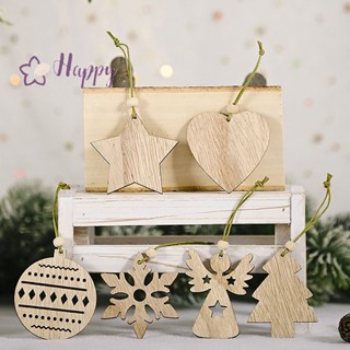 &lt;Happybay&gt; จี้เกล็ดหิมะ แบบกลวง สําหรับแขวนตกแต่งต้นคริสต์มาส DIY 1 กล่อง