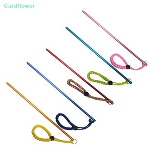 &lt;Cardflower&gt; แท่งชี้ โลหะผสมอลูมิเนียม 35 ซม. พร้อมสายคล้องข้อมือ ปรับได้ สําหรับดําน้ํา