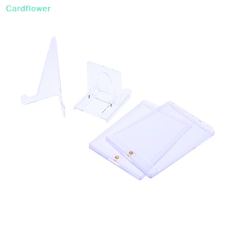 &lt;Cardflower&gt; เคสพลาสติกแข็ง แม่เหล็ก 35PT รองรับการ์ด 1 ชุด