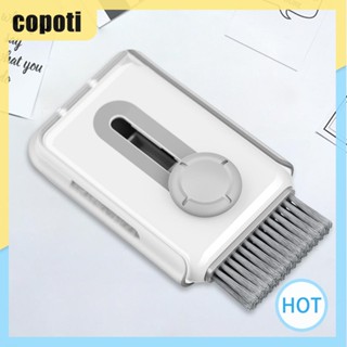 Copoti 6 in 1 ชุดทําความสะอาดอิเล็กทรอนิกส์ พร้อมปุ่มกด สําหรับ Airpods และสมาร์ทโฟน