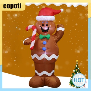 Copoti ตุ๊กตาหิมะพองลม 1.5 เมตร กันจาง สําหรับตกแต่งบ้าน คริสต์มาส