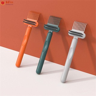 Blliss แปรงหวีผมพลาสติก 2-In-1 สําหรับทําความสะอาด 2 ชิ้น