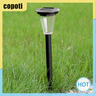 Copoti โคมไฟถนน พลังงานแสงอาทิตย์ 600mah 8H สําหรับตกแต่งบ้าน สวน