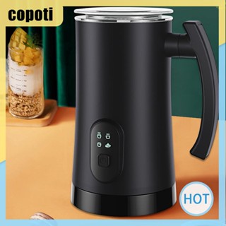 Copoti 4-in-1 เครื่องตีฟองนมไฟฟ้า พร้อมระบบปิดอัตโนมัติ 11.8 ออนซ์ 350 มล. สําหรับบ้าน