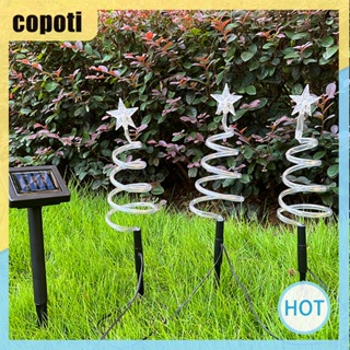 Copoti ชุดโคมไฟพลังงานแสงอาทิตย์ 3/6 รูปดาว สําหรับตกแต่งสวน คริสต์มาส ฮาโลวีน บ้าน