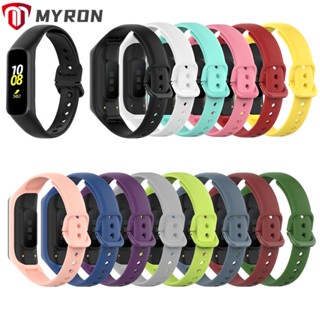 Myron สายรัดข้อมือ อุปกรณ์เสริม แบบเปลี่ยน สําหรับ Galaxy Fit 2 SM-R220