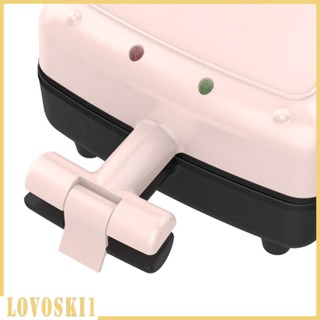 [Lovoski1] เครื่องทําวาฟเฟิลแซนวิชไฟฟ้า ขนาดเล็ก อเนกประสงค์