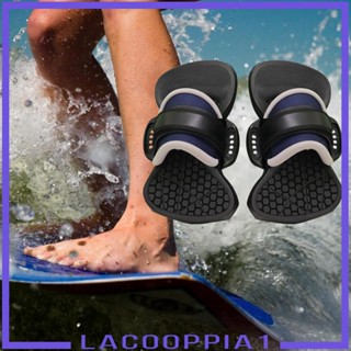 [Lacooppia1] แผ่นยางรองรองเท้าบูท กันลื่น ปรับได้ อเนกประสงค์ สําหรับเล่นเซิร์ฟบอร์ด 1 คู่