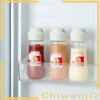 [Chiwanji2] ขวดบีบซอสเครื่องปรุง อเนกประสงค์ ใช้ซ้ําได้ สําหรับบ้าน ห้องครัว บาร์ ร้านอาหาร