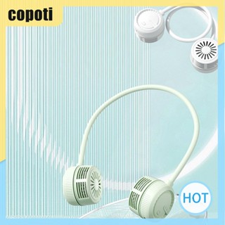 Copoti พัดลมระบายความร้อน 1000 MAh แบตเตอรี่ แบบชาร์จไฟได้ สําหรับผู้ชายและผู้หญิง