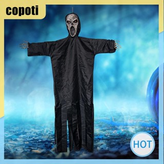 Copoti เครื่องกรีดร้องไฟฟ้า รูปหุ่นไล่กา ฮาโลวีน สําหรับบ้าน