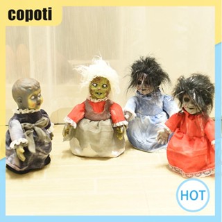 Copoti ของเล่นตุ๊กตาเดินเล่นไฟฟ้า ควบคุมด้วยเสียง ของขวัญวันฮาโลวีน สําหรับเด็ก