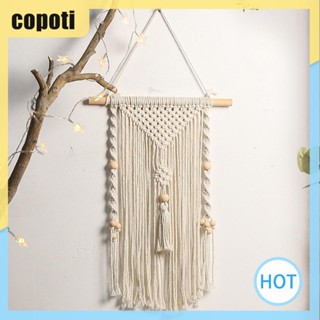 Copoti พู่ลูกปัดไม้ สําหรับแขวนตกแต่งบ้าน คริสต์มาส