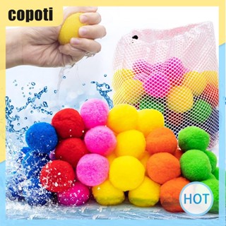 Copoti ลูกบอลดอดจ์บอล ใช้ซ้ําได้ 50 60 ลูก สําหรับของเล่นกลางแจ้ง และเกม สําหรับบ้าน