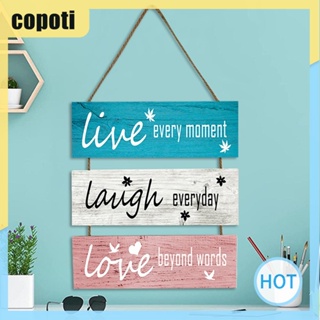 Copoti ป้ายแขวนผนังบ้านฟาร์ม ใช้ซ้ําได้ สําหรับตกแต่งบ้าน