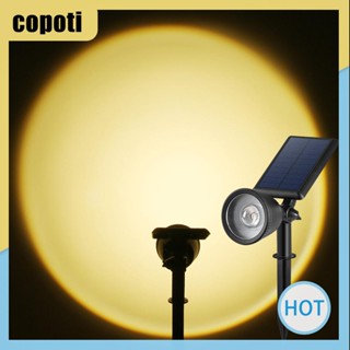 Copoti โคมไฟติดผนัง เปิด ปิดอัตโนมัติ 2200mAh สําหรับบ้าน สวน ทางเดิน สนามหญ้า